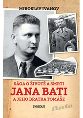 Obálka titulu Sága o životě a smrti Jana Bati a jeho bratra Tomáše