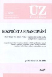 Rozpočet a financování : obce, kraje, hl. m. Praha, organizační složky státu, příspěvkové organizace : rozpočtová pravidla, rozpočtová skladba, FKSP, předkládání výkazů finanční výpomoci, vypořádání vztahů, závodní stravování, rozpočtové určení daní, podp