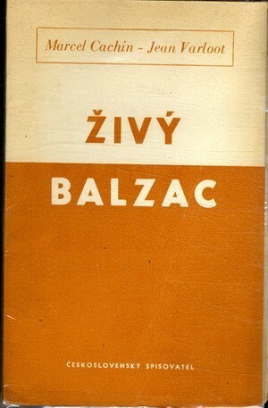 Živý Balzac :studie