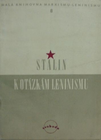 K otázkám leninismu