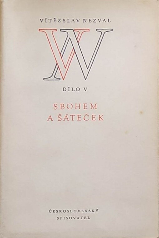Sbohem a šáteček :Básně z cesty 1933, 1. vyd.