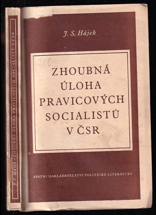 Zhoubná úloha pravicových socialistů v ČSR