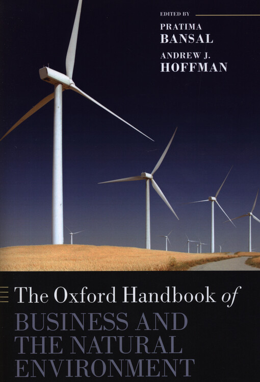 The Oxford handbook of business and the natural environment