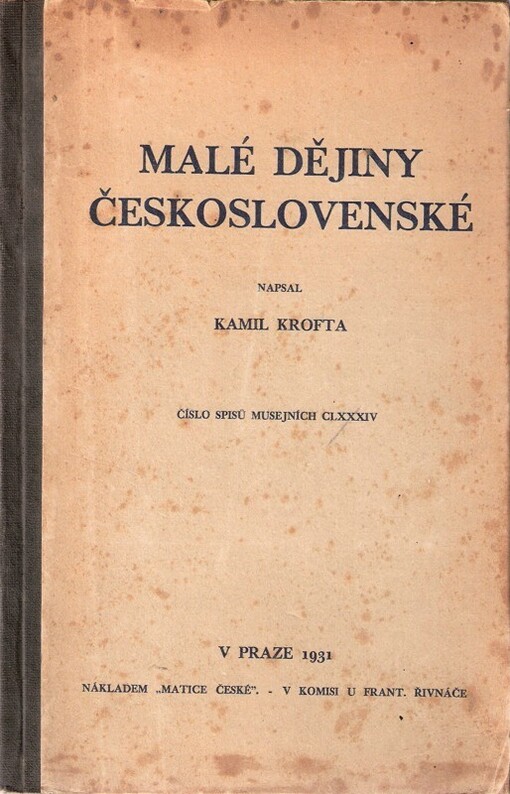 Malé dějiny československé