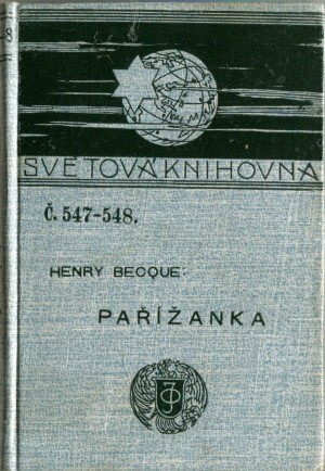 Pařížanka :komedie o třech dějstvích