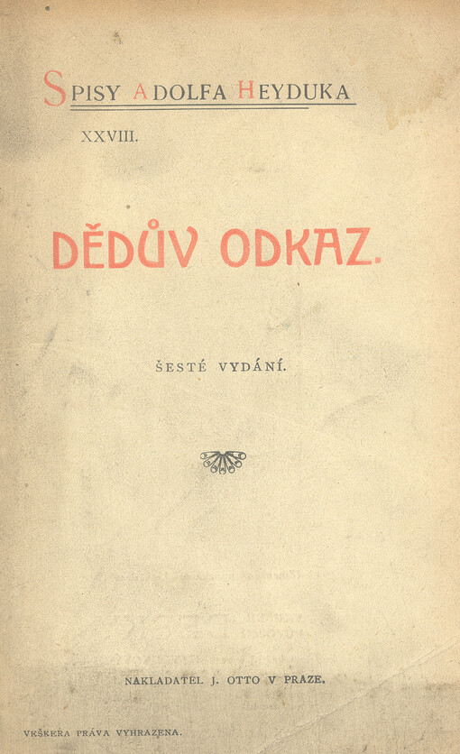 Dědův odkaz
