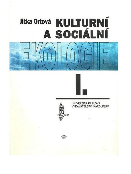 Kulturní a sociální ekologie