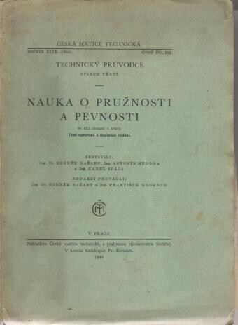 Nauka o pružnosti a pevnosti