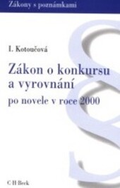 Zákon o konkursu a vyrovnání po novele v roce 2000