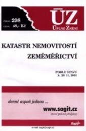 Katastr nemovitostí ; Zeměměřictví : podle stavu k 20.11.2001