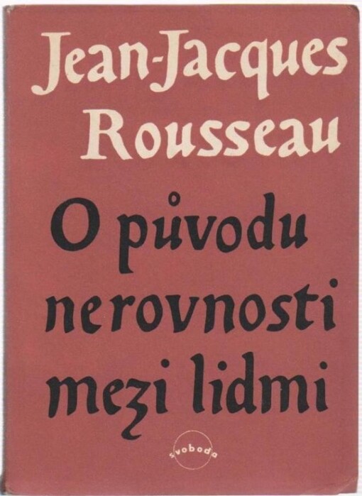 O původu nerovnosti mezi lidmi