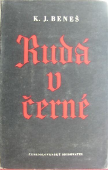 Rudá v černé