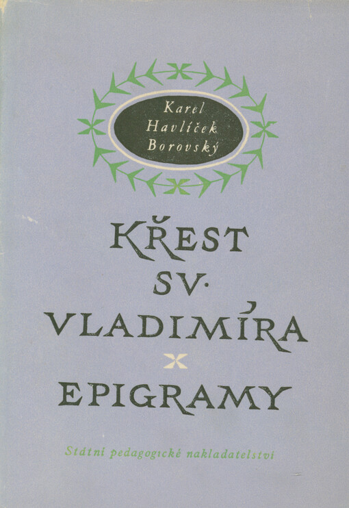Křest svatého Vladimíra : legenda z historie ruské ; Epigramy : výbor