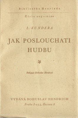 Jak poslouchati hudbu