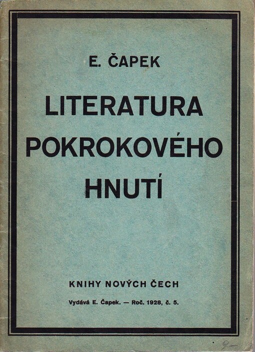 Z literatury pokrokového hnutí :(bibliografická studie k vývoji moderní české kultury)