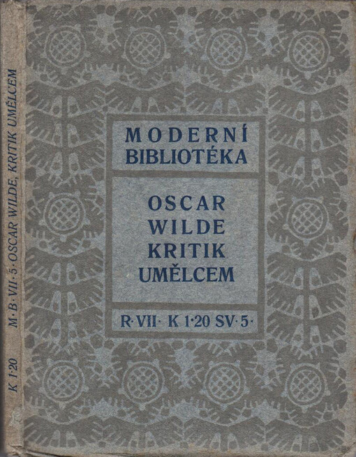Kritik umělcem :essaye : intencí část II., samostatná