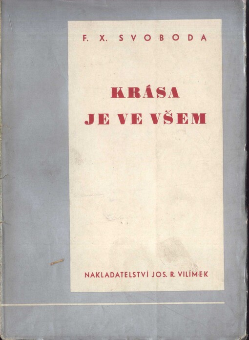 Krása je ve všem :básně