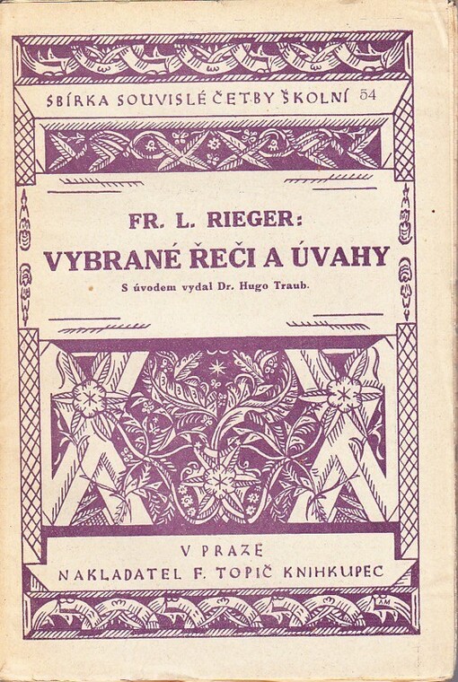 Vybrané řeči a úvahy