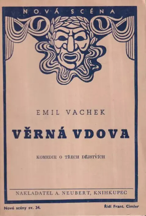 Věrná vdova :komedie o třech dějstvích ...