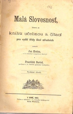Malá slovesnosť