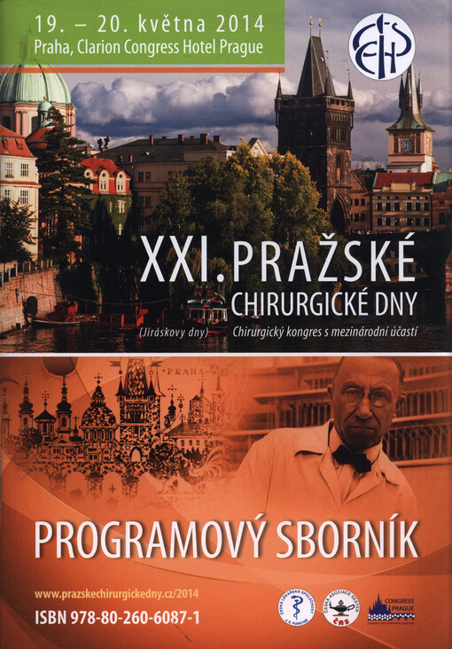 Pražské chirurgické dny : (Jiráskovy dny) : chirurgický kongres s mezinárodní účastí : Praha ... : programový sborník   