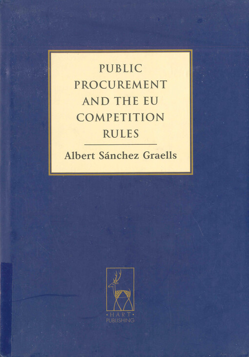 Public procurement and the EU competition rules