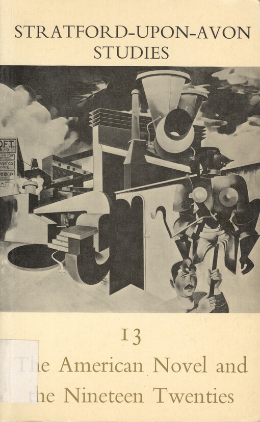 The American Novel and the Nineteen Twenties