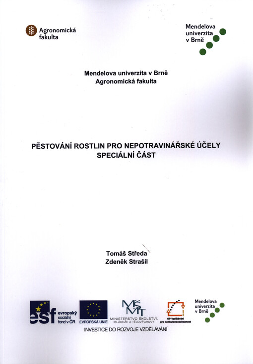 Pěstování rostlin pro nepotravinářské účely