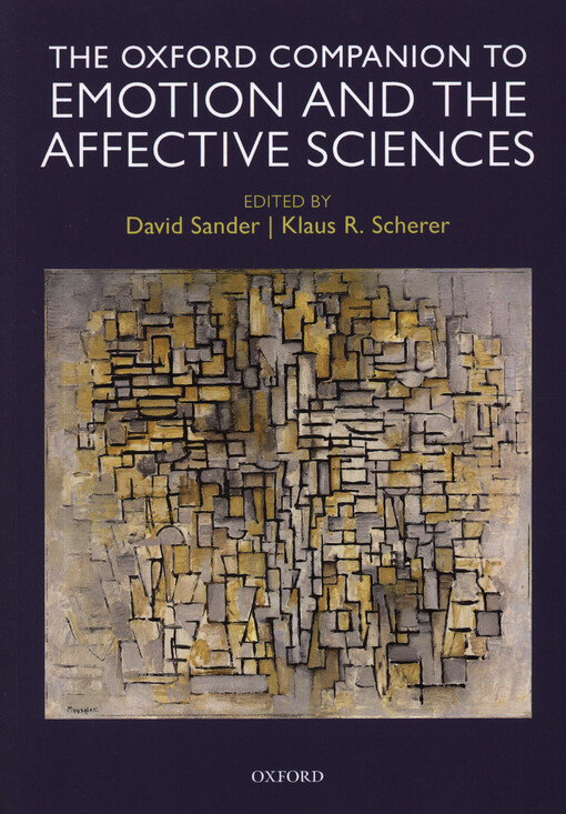 The Oxford companion to emotion and the affective sciences