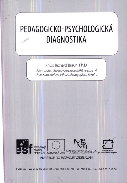 Pedagogicko-psychologická diagnostika