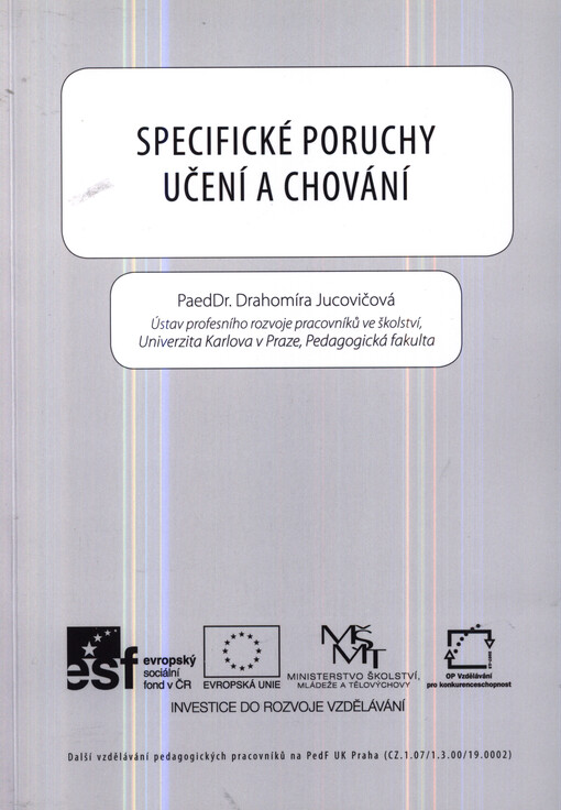 Specifické poruchy učení a chování