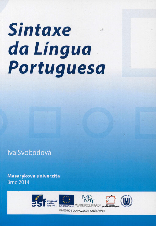 Sintaxe da língua Portuguesa