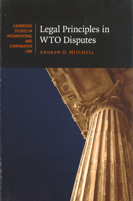 Legal principles in WTO disputes