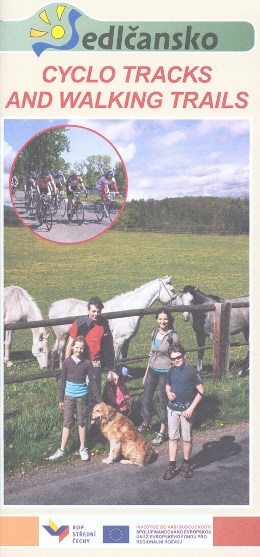 Sedlčansko : cyclo tracks and walking trails   