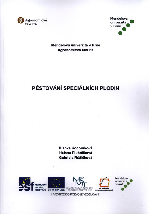 Pěstování speciálních plodin