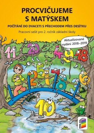 Matýskova matematika.4. díl,Počítání do dvaceti s přechodem přes desítku, pracovní sešit