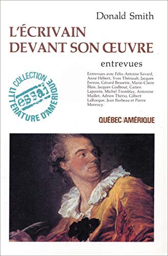 L'Ecrivain devant son oeuvre    