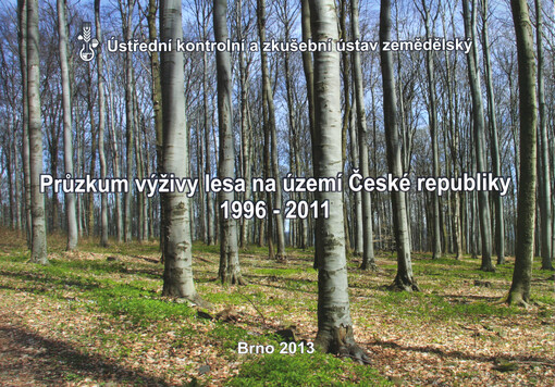 Průzkum výživy lesa na území České republiky 1996-2011