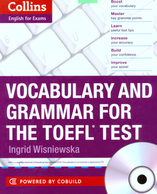 Vocabulary and grammar for the TOEFL test