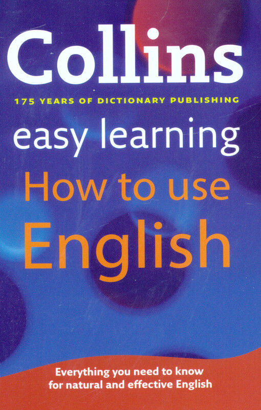 Collins easy learning how to use English