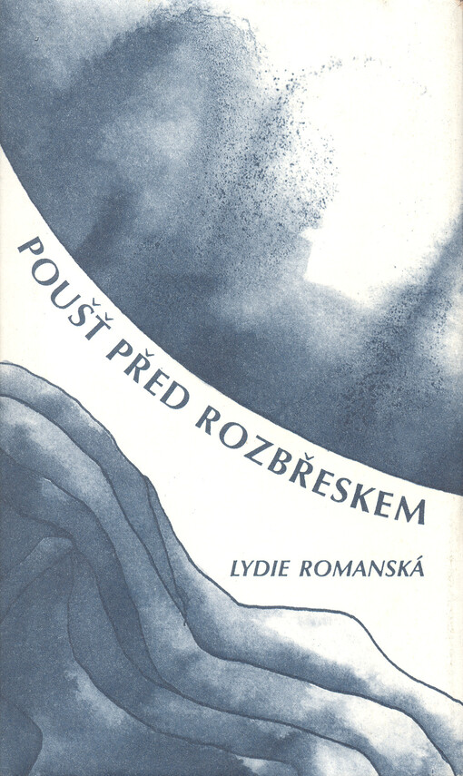 Poušť před rozbřeskem.