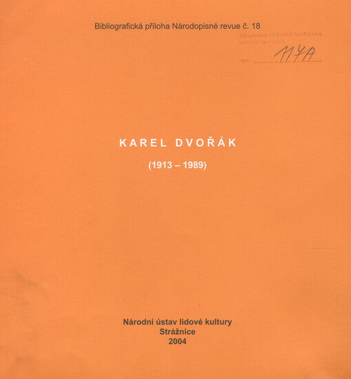 Karel Dvořák (1913-1989)