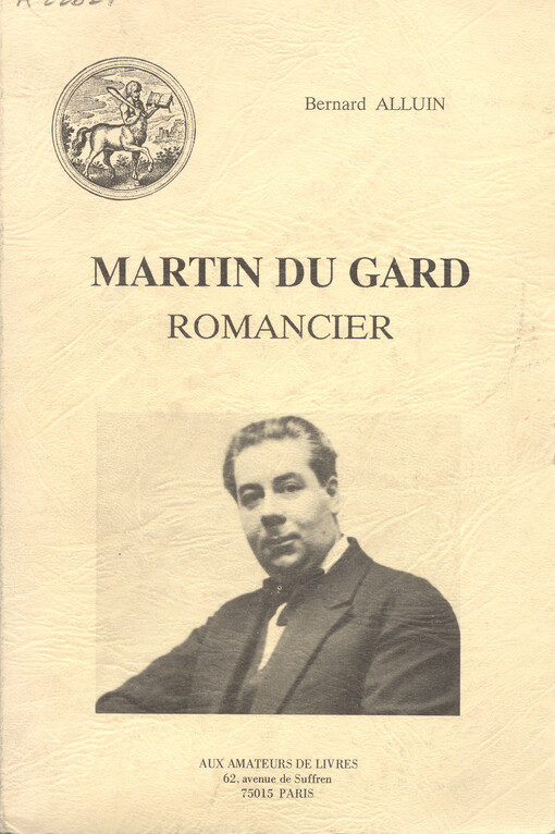 Martin du Gard, romancier