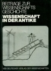 Wissenschaft in der Antike (Beitrage zur Wissenschaftsgeschichte) (German Edition)