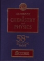 Hdbk of Chemistry & Physics 75th Edition (Crc Handbook of Chemistry and Physics)
