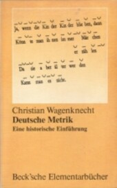 Deutsche Metrik : eine historische Einführung