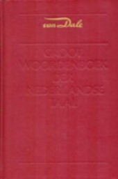 Groot woordenboek der Nederlandse taal (Dutch Edition)