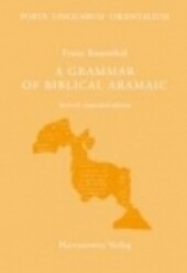 Grammar of Biblical Aramaic