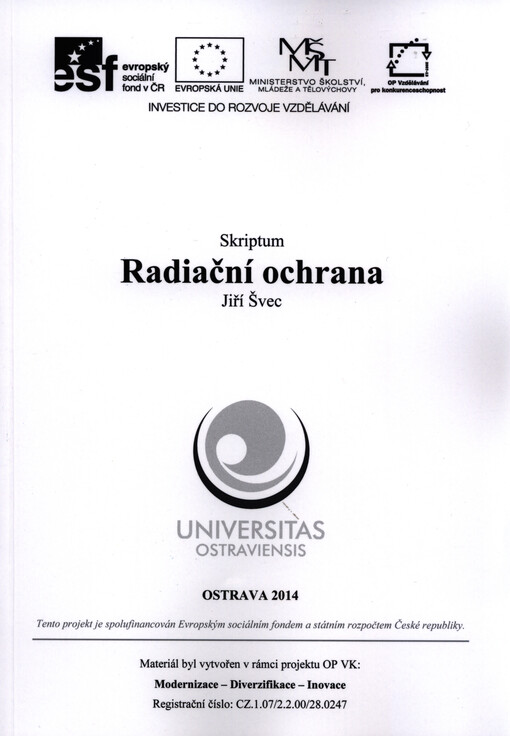 Radiační ochrana :skriptum
