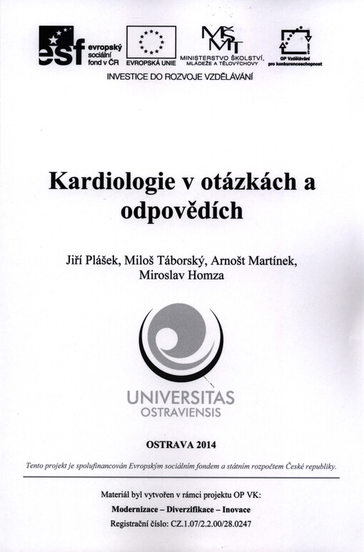 Kardiologie v otázkách a odpovědích